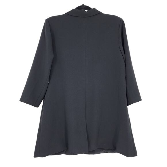 Modcloth Long Black 3 Button Collared Lightweight Blazer Jacket Size XL - Picture 5 of 5